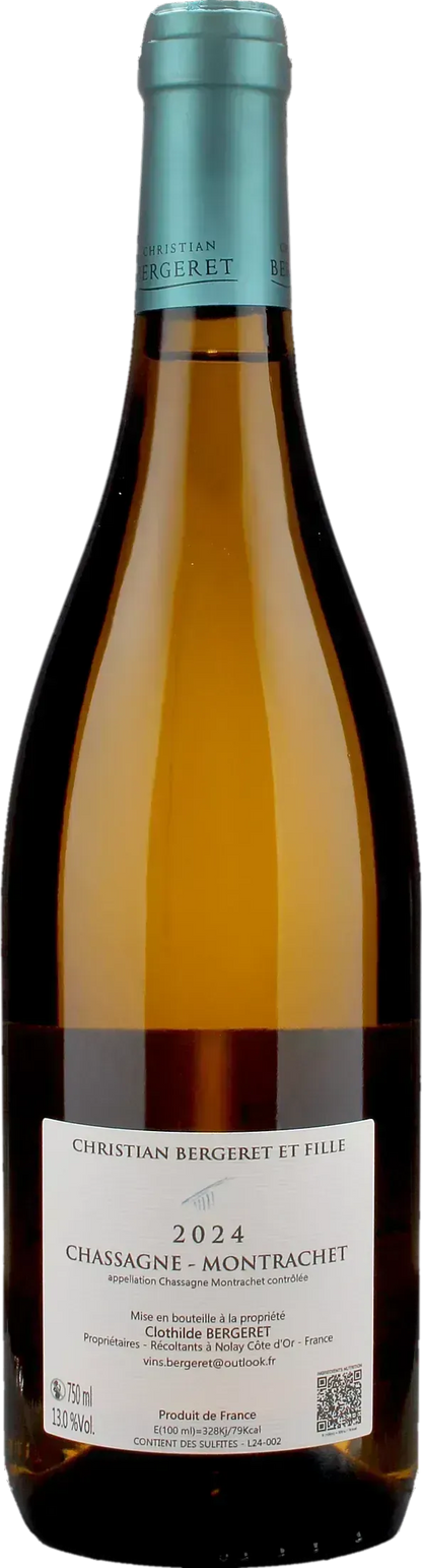 Christian Bergeret Chassagne Montrachet Blanc 2024