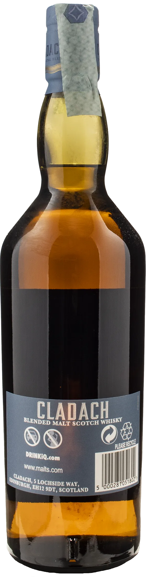 Cladach Blended Malt Scotch Whisky Natural Cask Strength Limited Release 0.7L