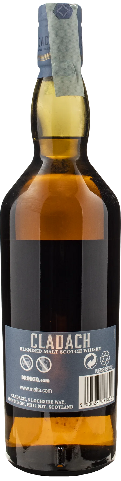 Cladach Blended Malt Scotch Whisky Natural Cask Strength Limited Release 0.7L