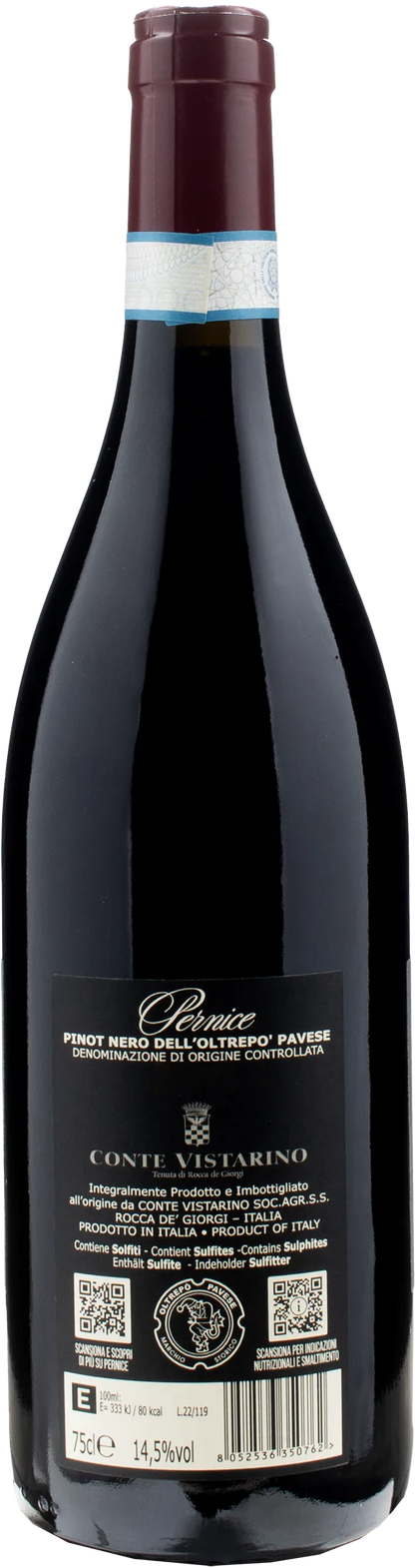 Conte Vistarino Pinot Nero Oltrepo Pavese Pernice 2020