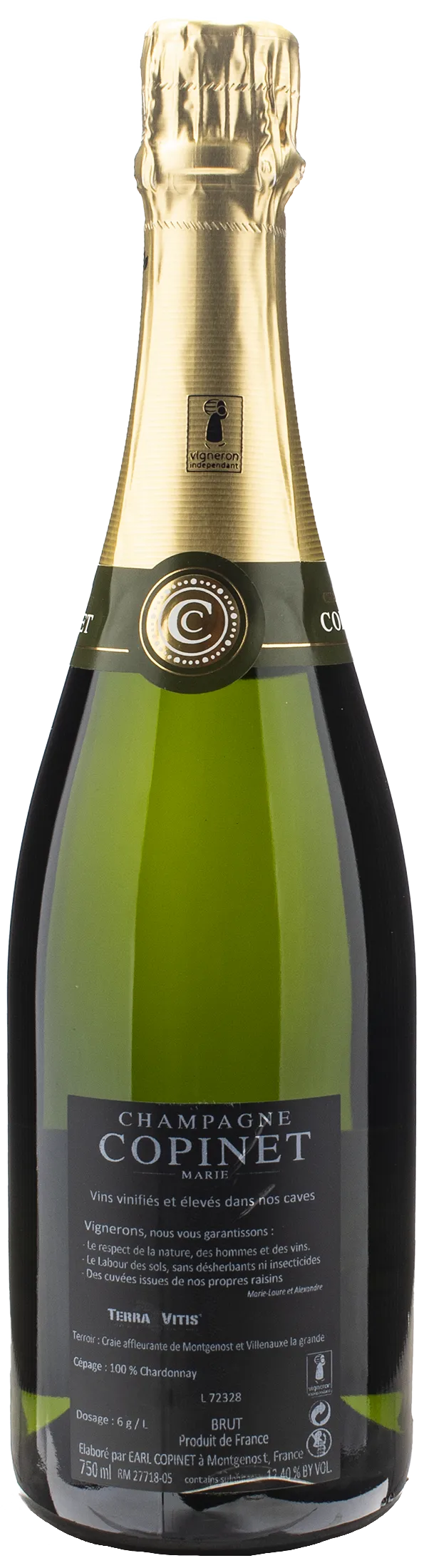 Copinet Champagne Blanc de Blancs Brut