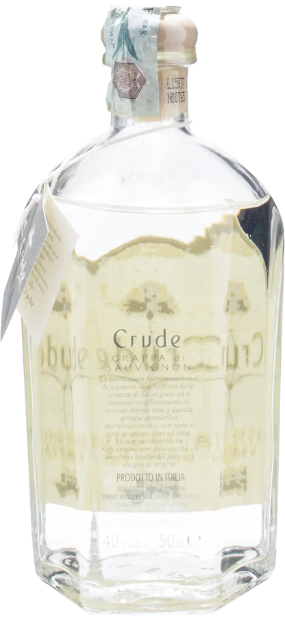 Crude Grappa Sauvignon Riserva Speciale 0.5L