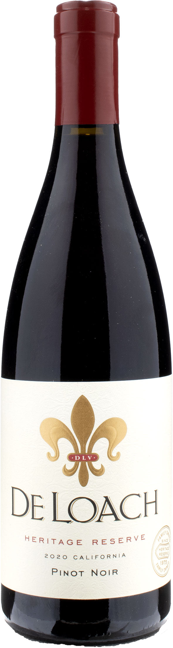 De Loach Winery Pinot Noir California Heritage Reserve 2020