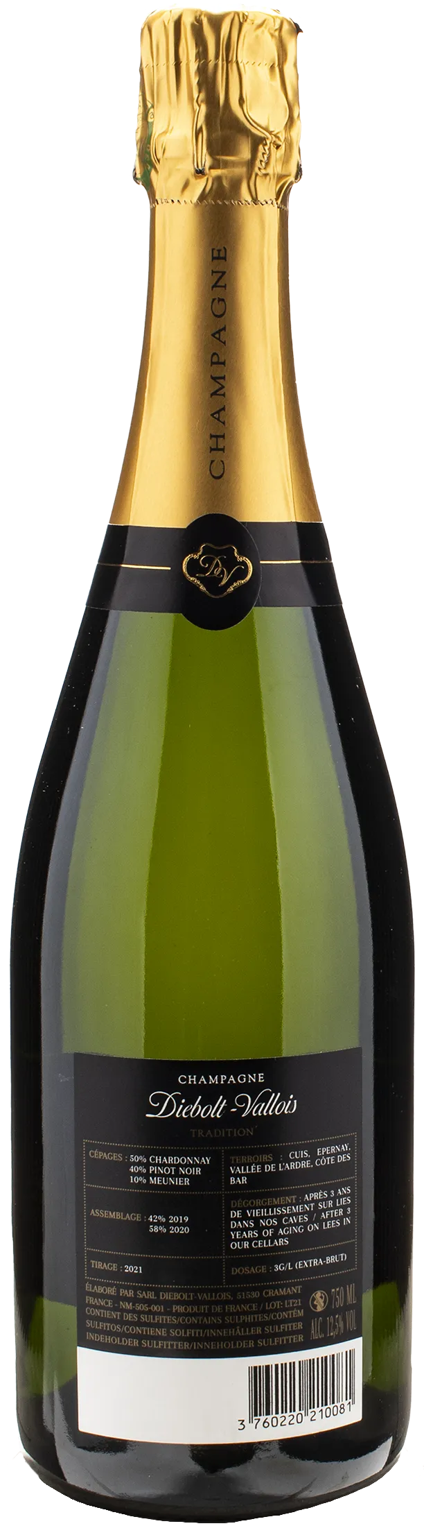 Diebolt Vallois Champagne Extra Brut Tradition