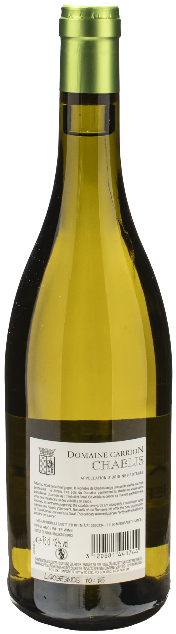 Domaine Carrion Chablis 2023