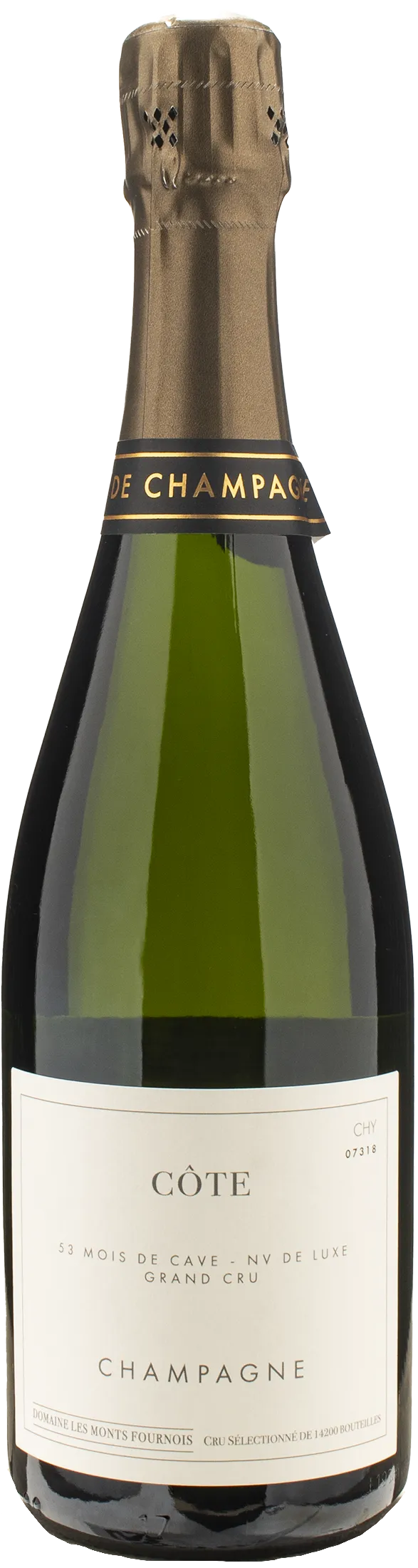 Domaine Les Monts Fournois Champagne Grand Cru Cote Chouilly Extra Brut