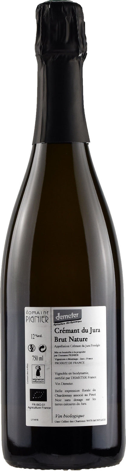 Domaine Pignier Cremant du Jura Brut Nature