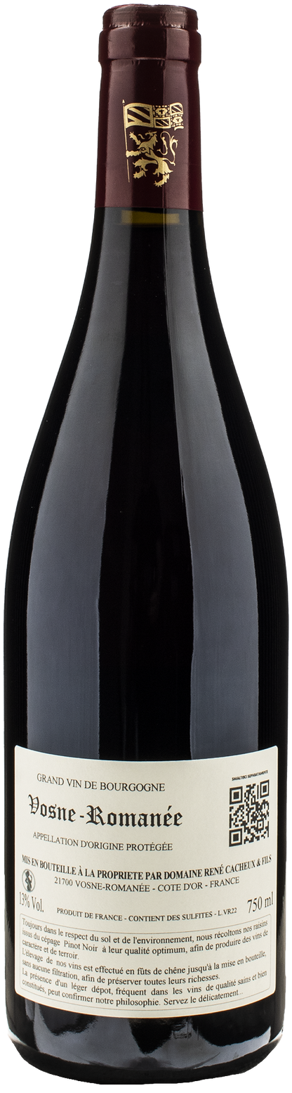 Domaine Rene Cacheux & Fils Vosne Romanee 2022