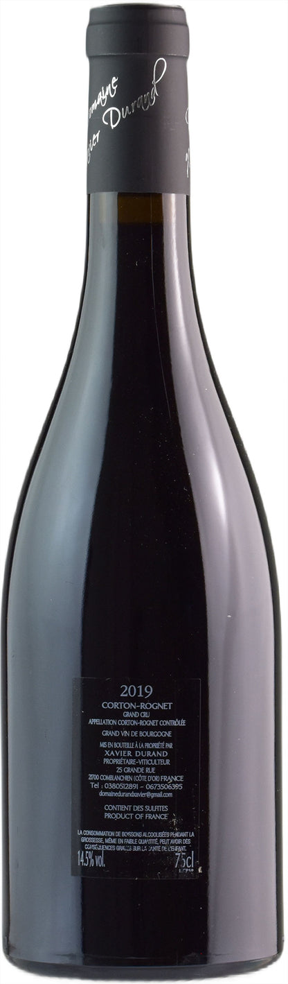 Domaine Xavier Durand Corton Rognet Grand Cru 2019
