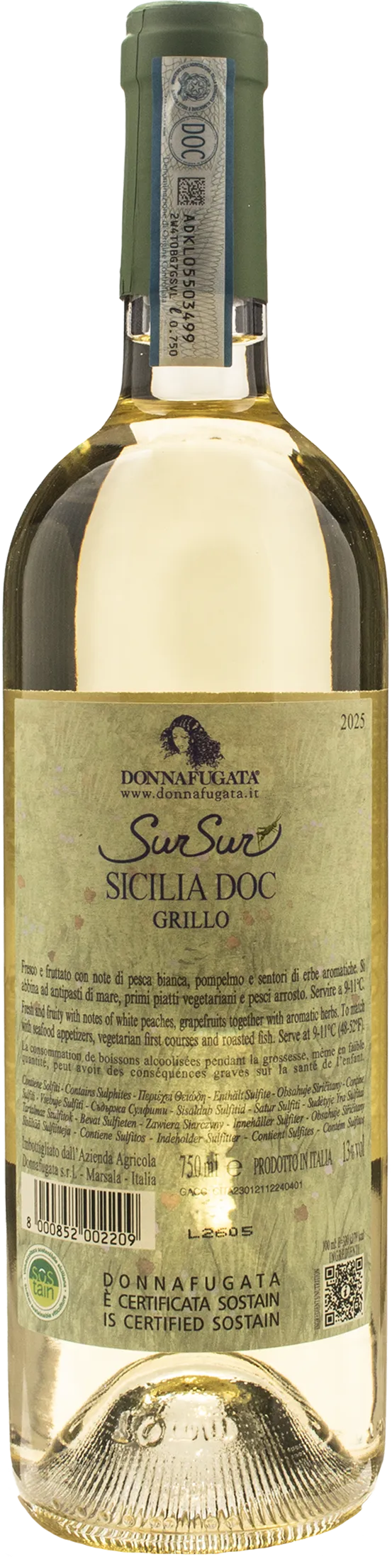 Donnafugata Grillo SurSur 2025