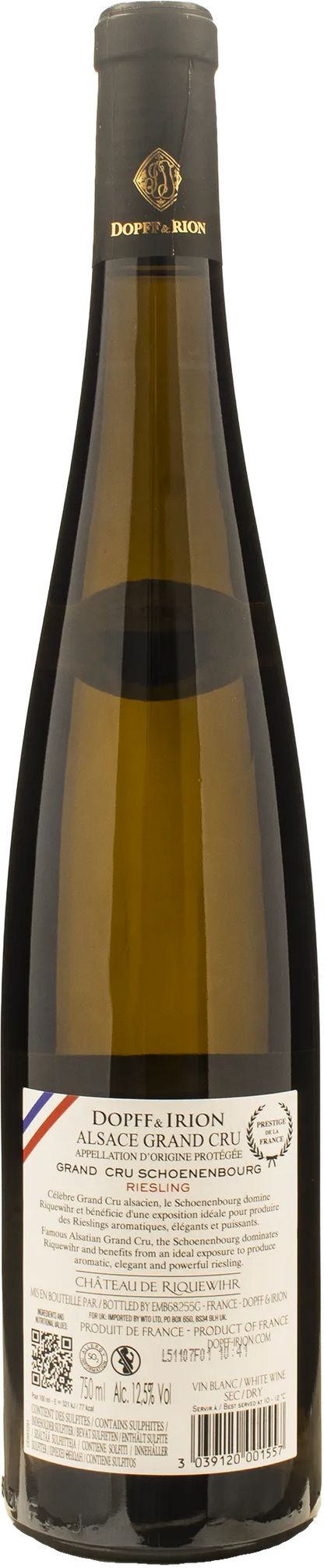 Dopff & Irion Chateau Riquewihr Riesling d'Alsace Grand Cru Schoenenbourg 2023