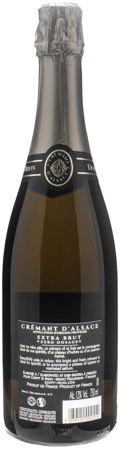 Dopff & Irion Cremant d'Alsace Extra Brut Zero Dosage