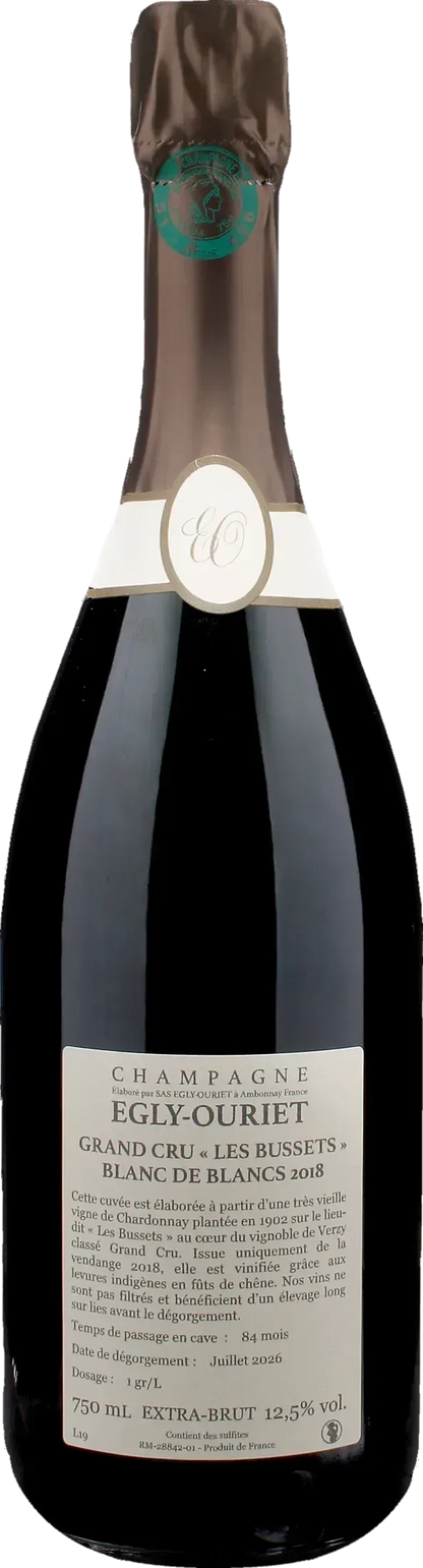 Egly-Ouriet Champagne Les Bussets Grand Cru Blanc de Blancs Extra Brut