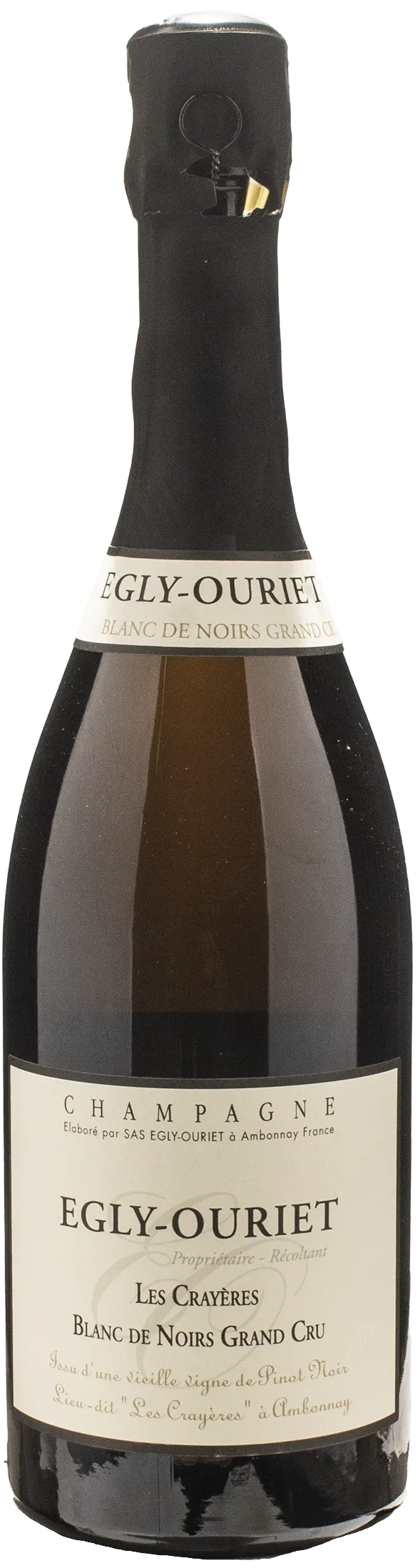 Egly Ouriet Champagne Les Crayeres Grand Cru Blanc de Noirs Vieilles Vignes Extra Brut