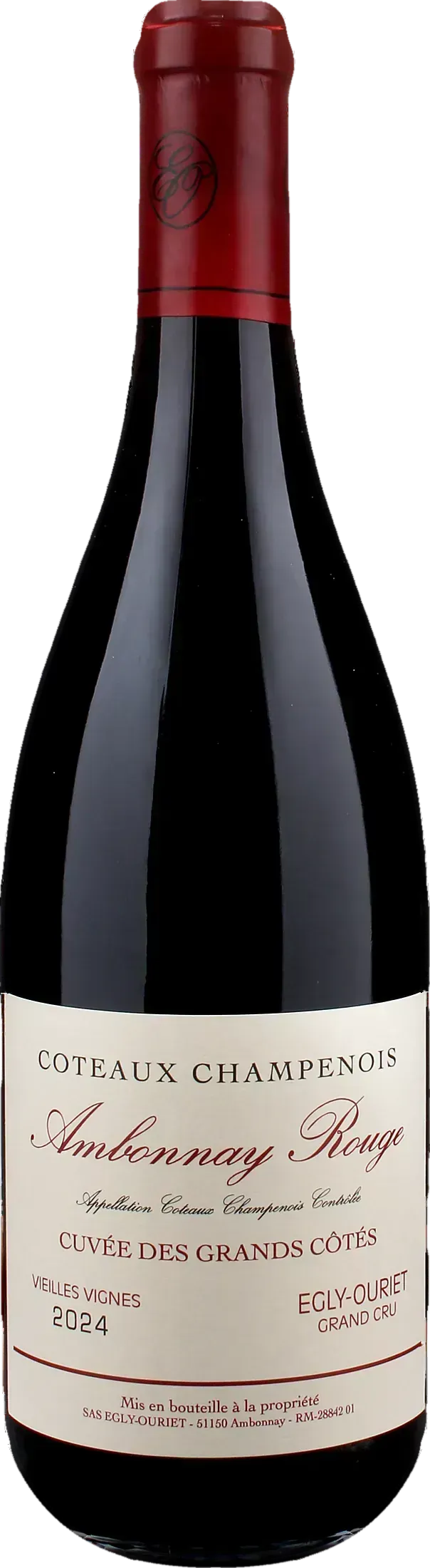 Egly Ouriet Coteaux Champenois Ambonnay Rouge Cuvee des Grands Cotes 2024