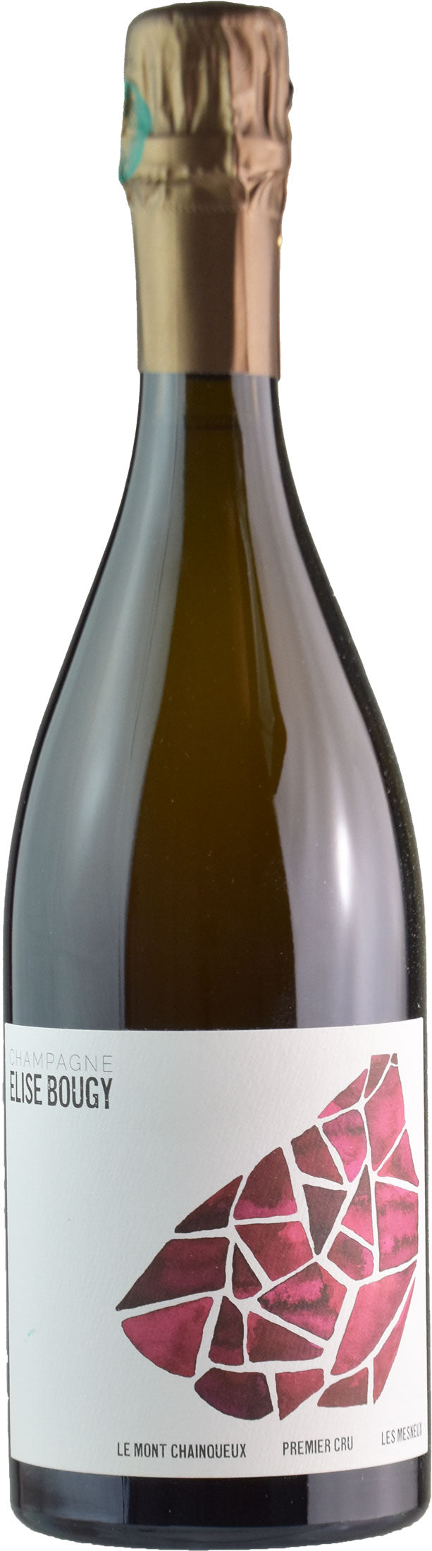 Elise Bougy Champagne 1er Cru Le Mont Chainqueux Blan de Noirs Brut Nature