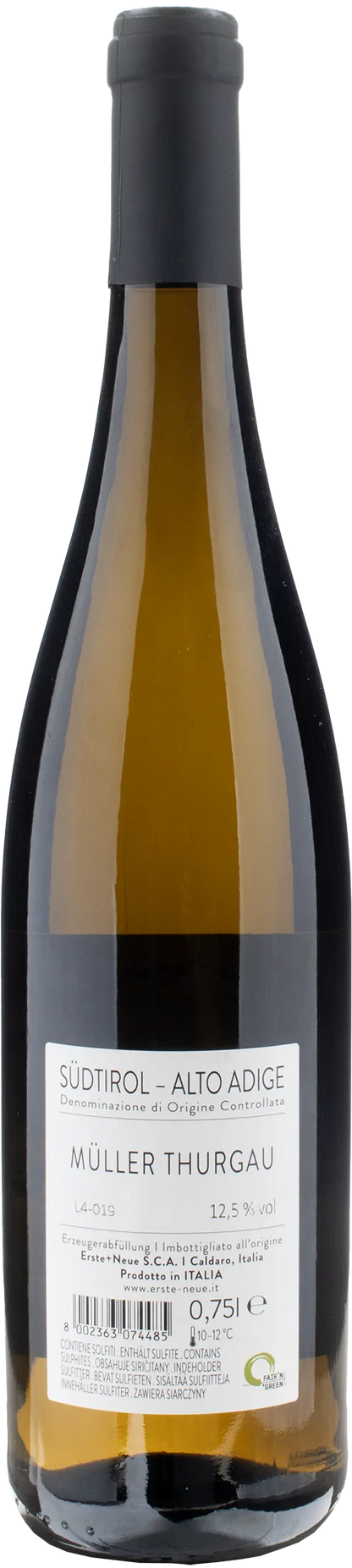 Erste Neue Muller Thurgau 2023