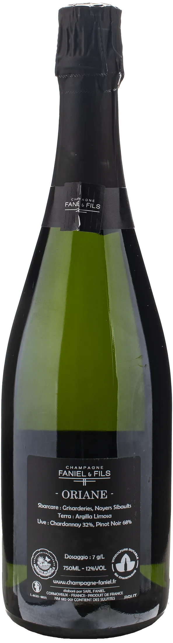 Faniel & Fils Champagne Oriane Brut