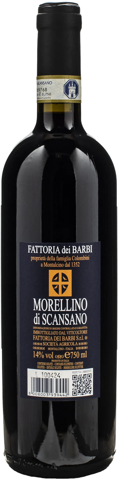 Fattoria dei Barbi Morellino di Scansano 2022