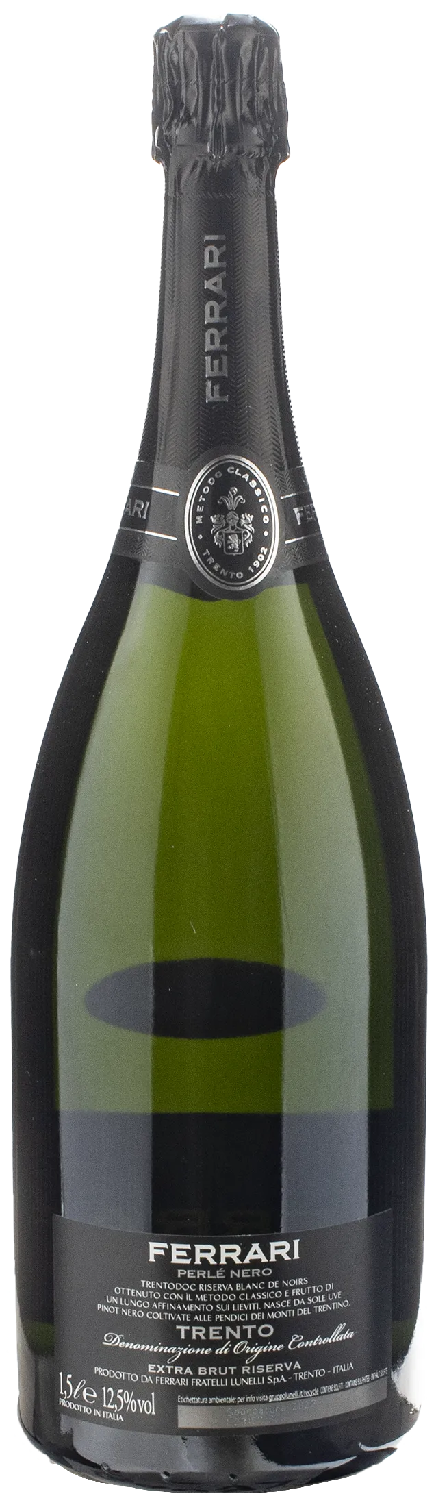 Ferrari Trento Perle Nero Extra Brut Riserva Magnum 2016