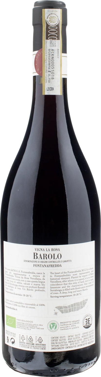Fontanafredda Barolo Vigna La Rosa 2018