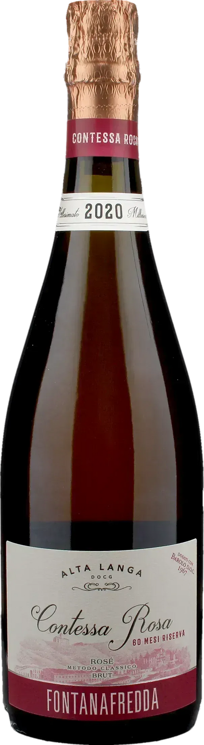 Fontanafredda Contessa Rosa Alta Langa Brut Rosè Riserva 60 Mesi 2020