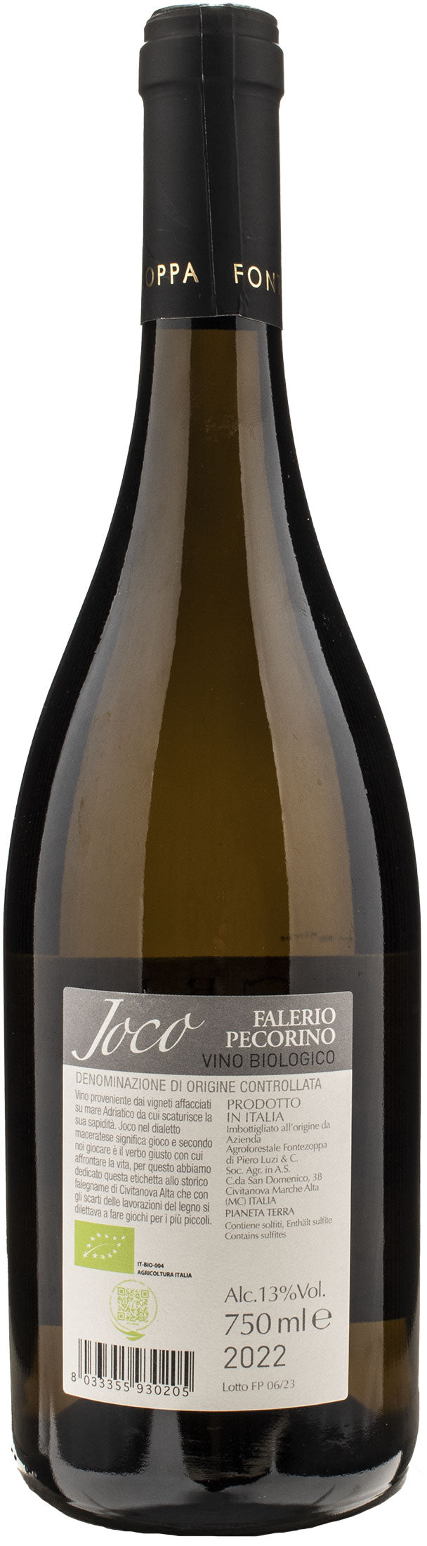 Fontezoppa Falerio Pecorino Kiss Me Joco 2022