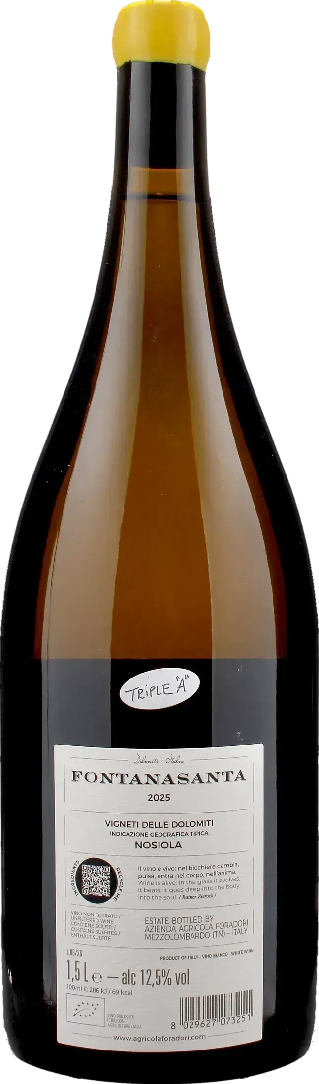 Foradori Fontanasanta Nosiola Magnum 2025
