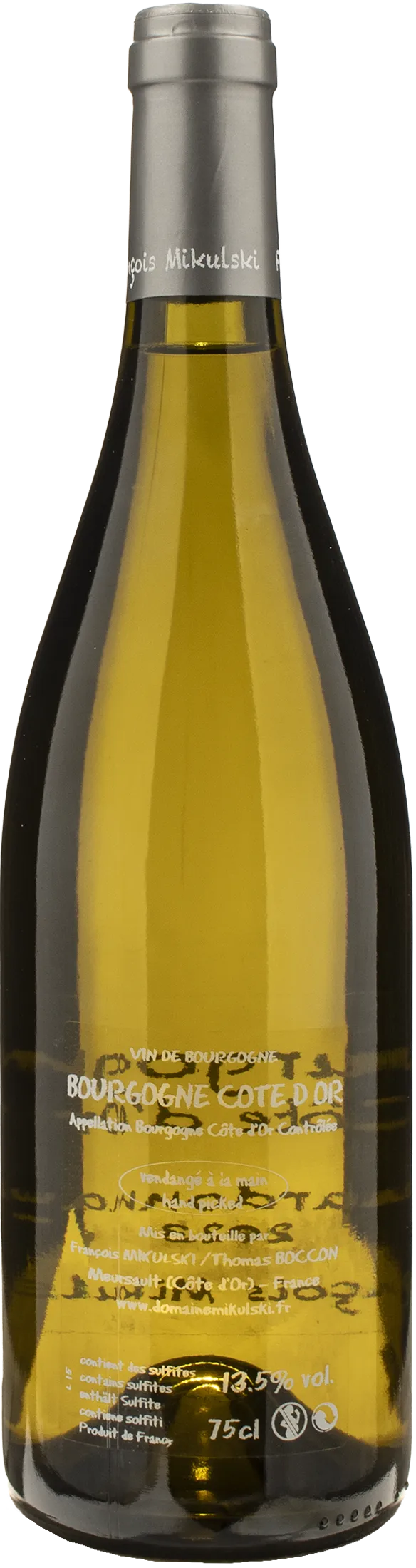 Francois Mikulski Bourgogne Blanc Cote d'Or Chardonnay 2023