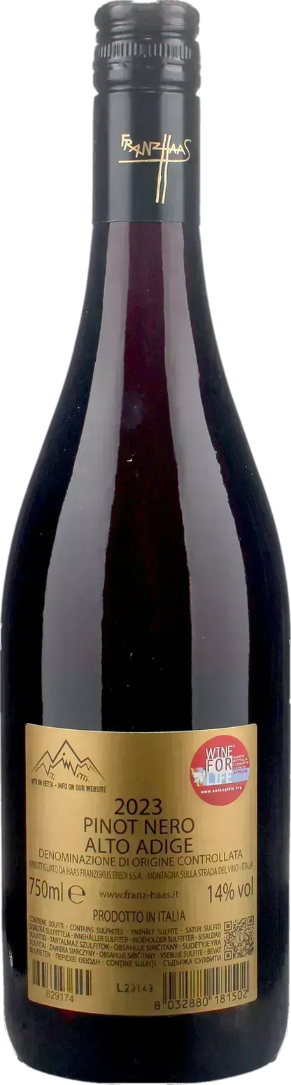 Franz Haas Pinot Nero Schweizer 2023