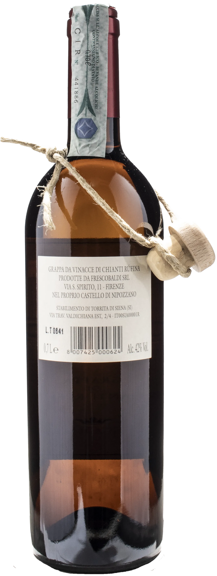 Catello di Nipozzano Grappa di Chianti Ruffina 0.7L