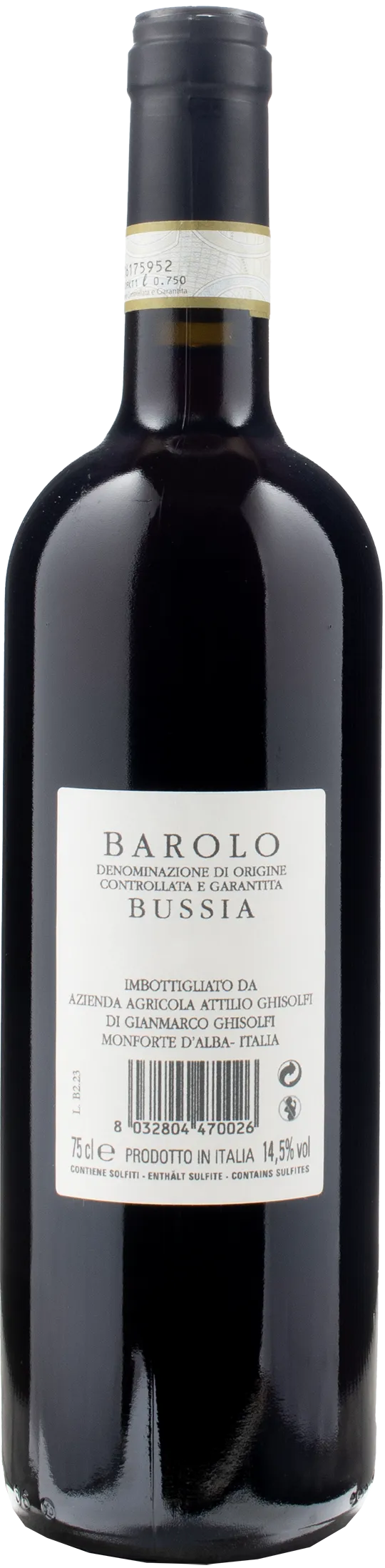 Ghisolfi Barolo Bussia 2019