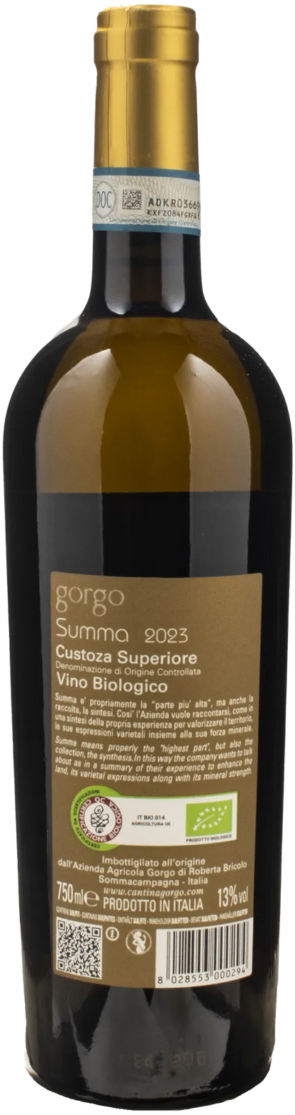 Gorgo Bianco Custoza Superiore Summa 2023
