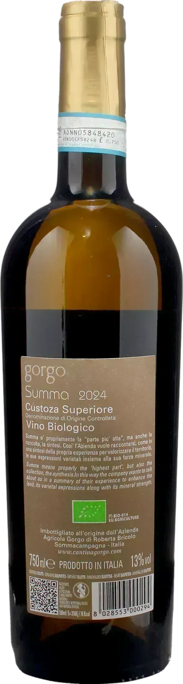 Gorgo Bianco Custoza Superiore Summa 2024