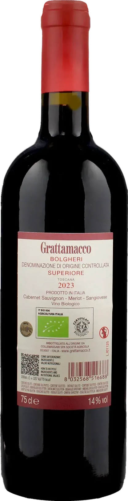 Grattamacco Bolgheri Rosso Superiore 2023