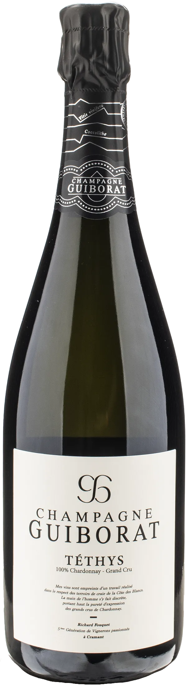 Guiborat Champagne Grand Cru Blanc de Blancs Tethys Extra Brut
