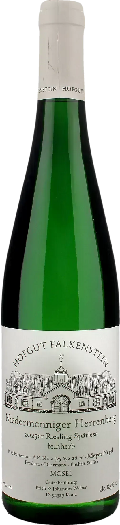Hofgut Falkenstein Niedermenniger Herrenberg Riesling Feinherb 2025
