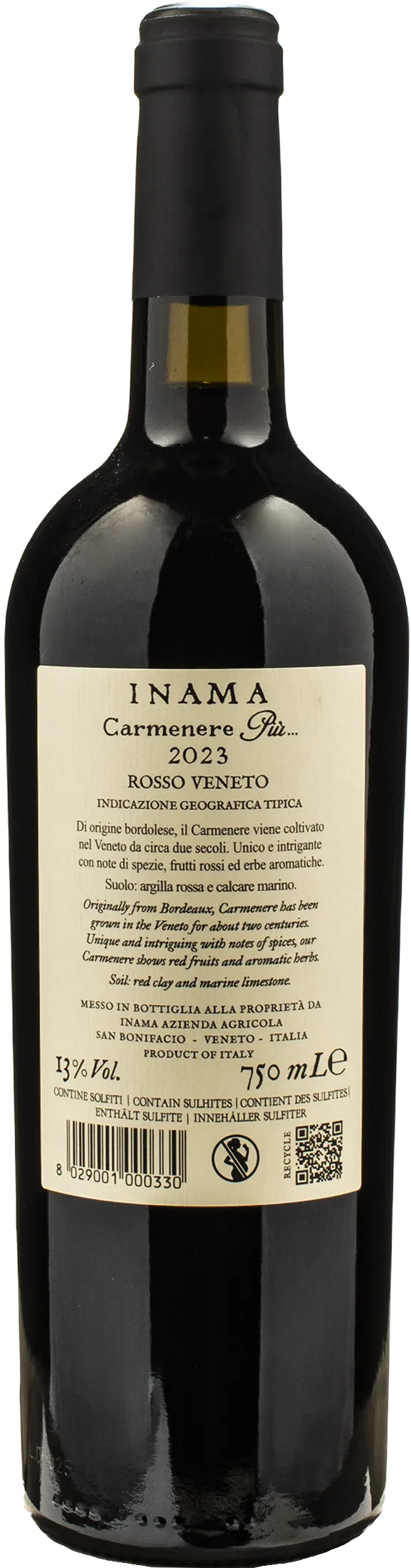 Inama Carmenere Piu 2023