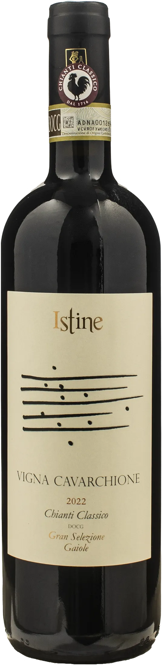 Istine Chianti Classico Gaiole Gran Selezione Vigna Cavarchione 2022