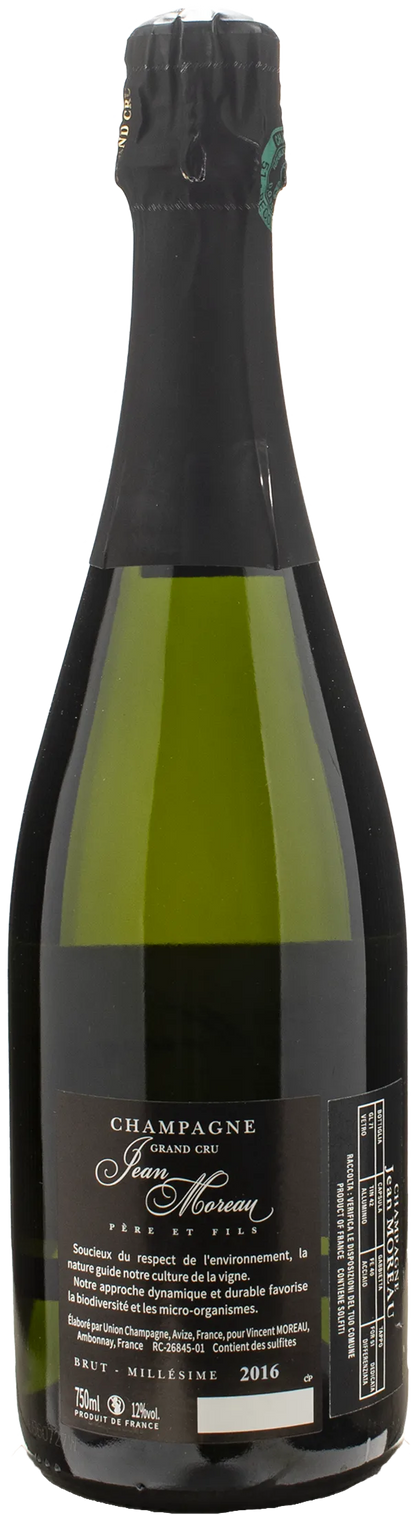 Jean Moreau Pere Et Fils Champagne Grand Cru Brut Millesime 2016