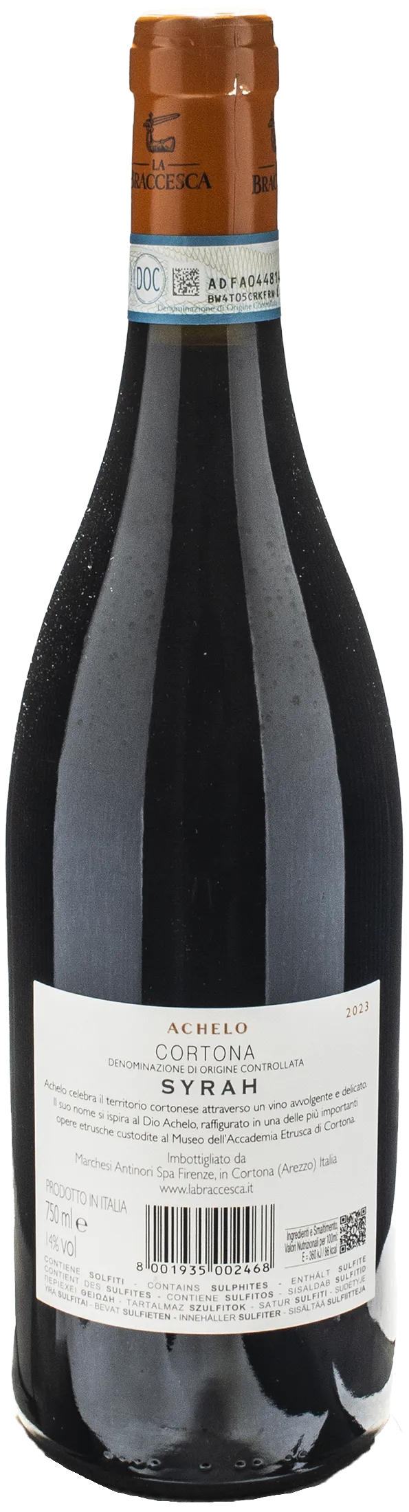 La Braccesca Cortona Syrah Achelo 2023