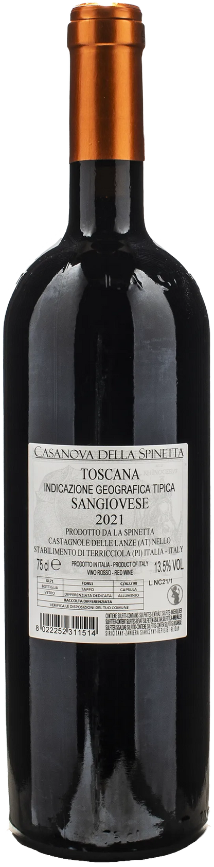 Casanova della Spinetta Toscana Sangiovese Il Nero di Casanova 2021