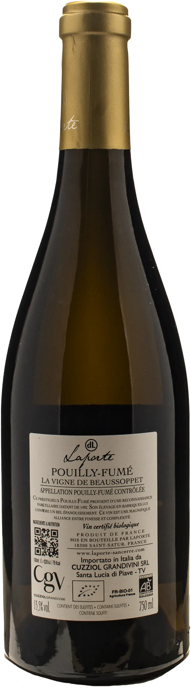Laporte Pouilly Fume Le Vigne de Beaussoppet 2023