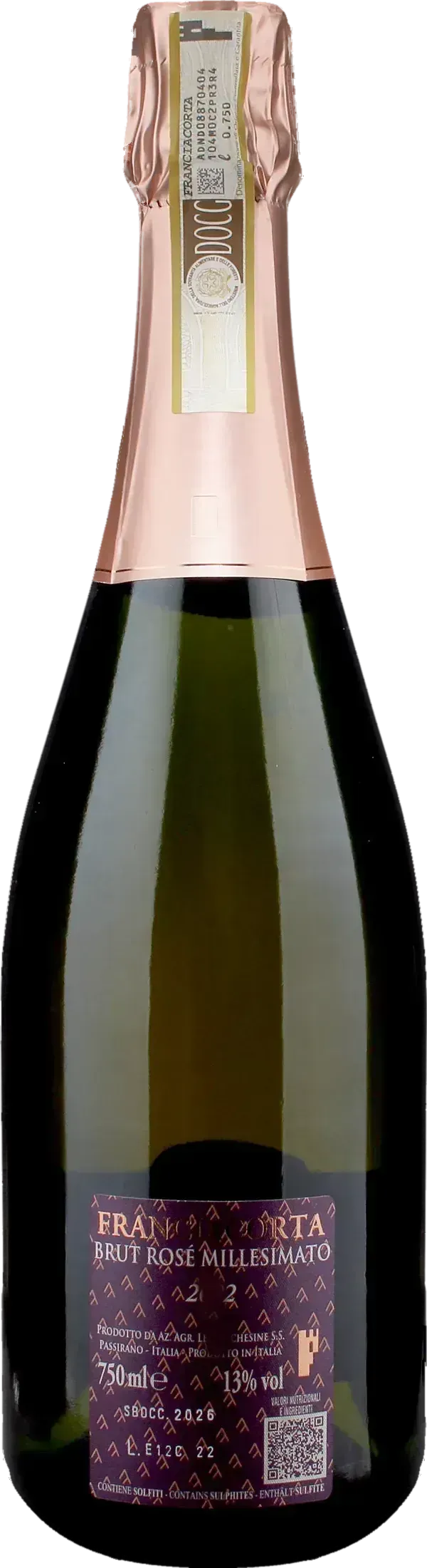Le Marchesine Franciacorta Rosè Artio Brut Millesimato 2022