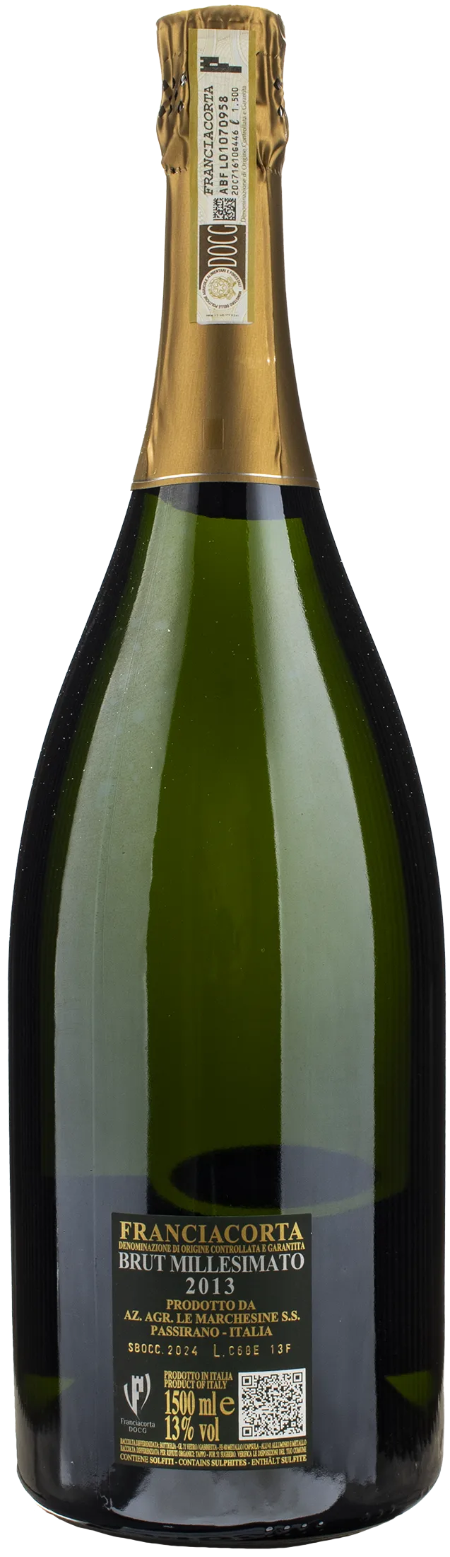 Le Marchesine Franciacorta Secolo Novo Brut Millesimato Magnum 2013