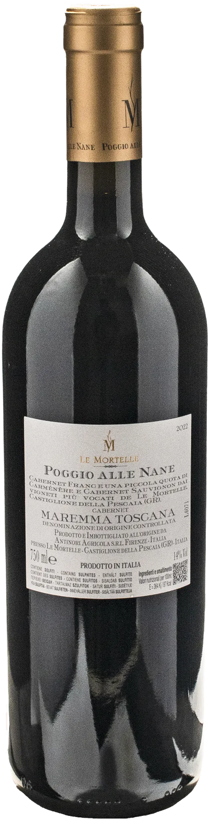 Le Mortelle Maremma Toscana Poggio alle Nane 2022