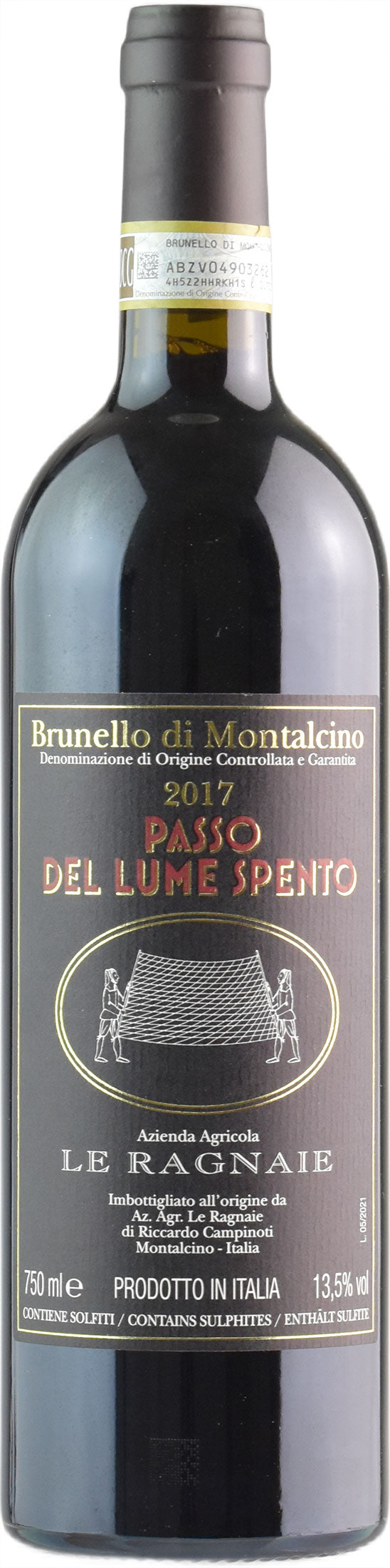 Le Ragnaie Brunello Montalcino Passo del Lume Spento 2017