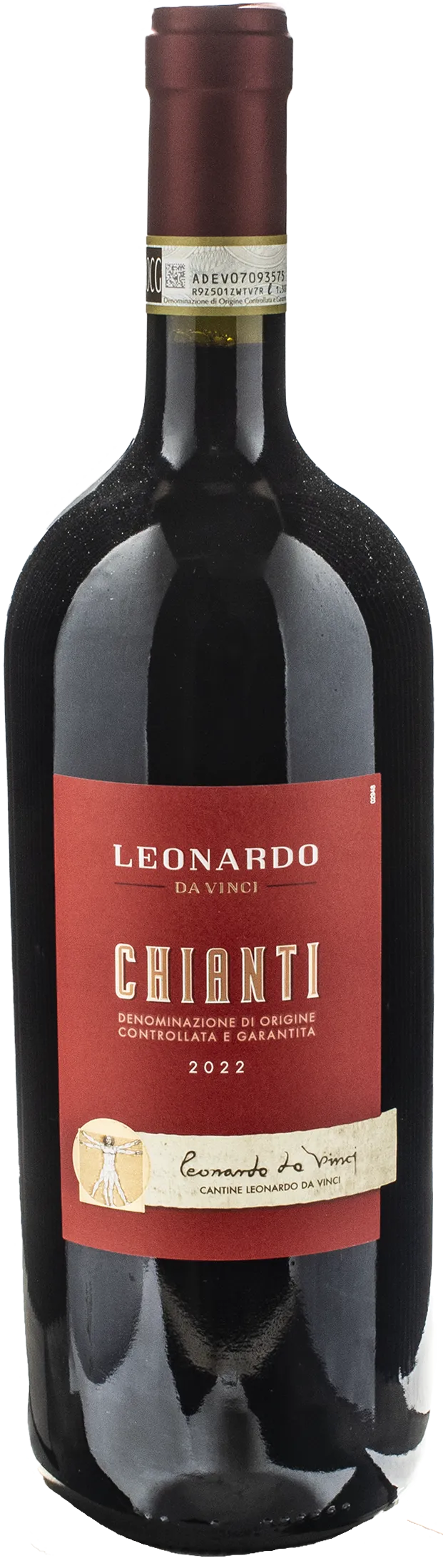 Leonardo da Vinci Vitruviano Chianti Magnum 2022