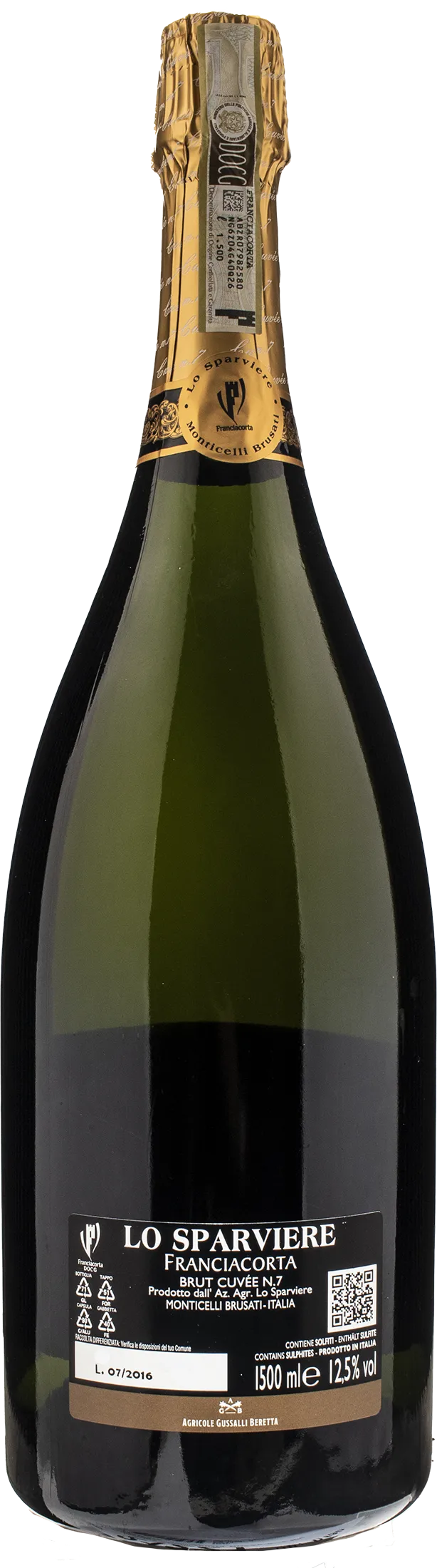 Lo Sparviere Franciacorta Cuvee n. 7 Brut Magnum
