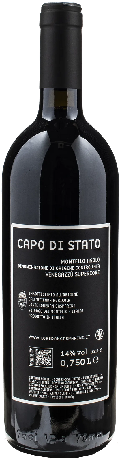 Loredan Gasparini Colli Asolani Venegazzu Superiore Capo di Stato 2019